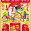 Bìa lịch bế nổi Phúc lộc thọ
