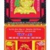 Bìa Lịch Gập Khung Nâu Tài Lộc