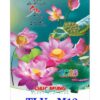 In lịch 7 tờ Hoa sen