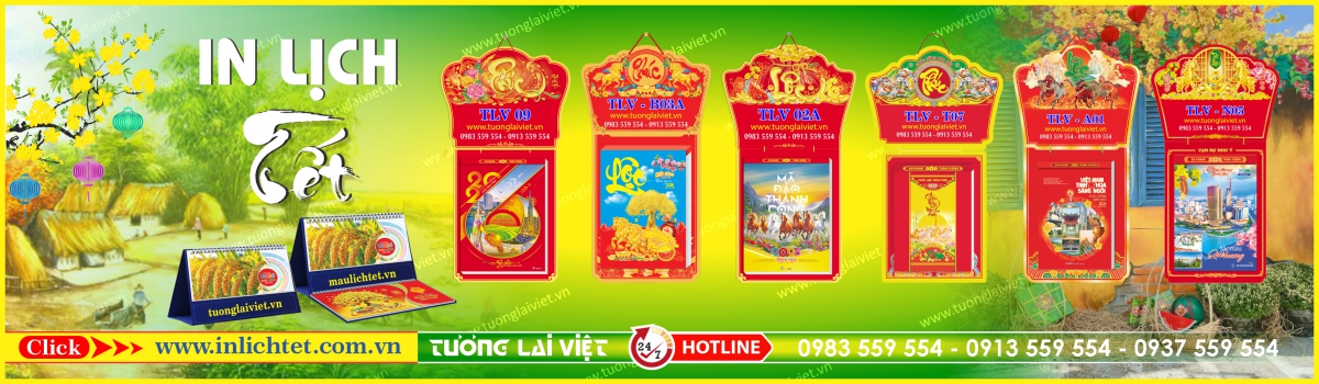 In Lịch Bloc Khổ Đại