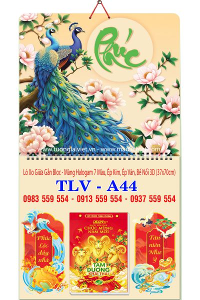 Lịch lò xo giữa bloc Tết An Khang